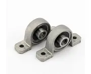 2pcs Block Bearings - Pillow Block Bearings, Self Mounted Bracket Self Adjust Trapezoidal Screw Support Seat-