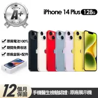 在飛比找momo購物網優惠-【Apple】A+級福利品 iPhone 14 Plus 1