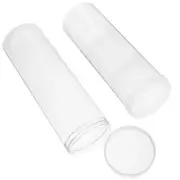 2 Pcs Pen Case Small Painting Pencils Empty Storage Basket with Lid Cylinder