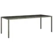 Outdoor Dining Table Garden Patio Coffee Side Lounge Sofa Wicker Rattan Glass