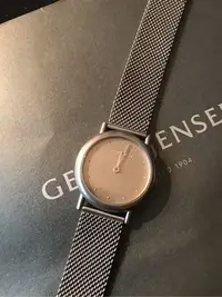 在飛比找Yahoo!奇摩拍賣優惠-Georg Jensen 經典款 鍊錶 女錶