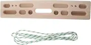 Folpus Rock Climbing Hanging Board,Hand Grip Strengthener,Training Function,Pull Ups Training Hanging Board,Wooden Hanging Board