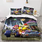 Cozy Bowser Mario Doona/Duvet/Quilt Cover Set Single/Double/Queen/King Size H523