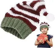 [LIFKOME] Parent-Child Hat Set Toddler Christmas Knitted Cap Warm Woolen Hat 57-59cm Adult Size