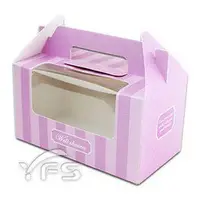 在飛比找樂天市場購物網優惠-精緻手提盒-2格 (麵包紙盒/野餐盒/速食外帶盒/點心盒)【