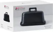 Maxwell & Williams Epicurious Porcelain Butter Dish Black