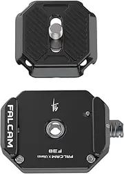 FALCAM F38 Quick Release Kit V1, Plate for DSLR/Mirroless Camera Compatible with Arca Swiss and Clamp for Tripod/Stablizer/Gimbal/Slider-2268