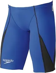 [Speedo] Men's Active Hybrid Spats, Royal Blue x Black