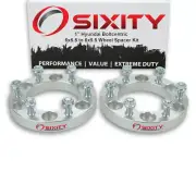 2pc 1" Wheel Spacers for Hyundai Entourage Adapters Lugs Studs 6x5.5 zg (for: Hyundai)