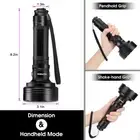 2 In 1 Powerful LED Torch Lamp 75Lumens UV Lamp 395NM Ultraviolet Light XXL
