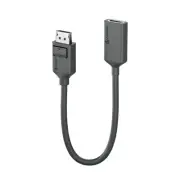 O-Alogic 20cm DisplayPort to HDMI Adapter Male to Female HDMI 1.4, 4K at 30Hz
