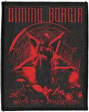 [Plastichead] Dimmu Borgir Death Cult Armageddon Red Sew on Patch One Size