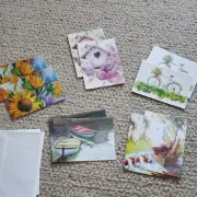 LOT OF 10(2 of each) blank assorted Americares.org 5 x 7 Cards New w envelopes