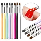 Nail Brush Manicure Painting Gradient Pen UV Gel Brush Nail Drawing Tool DIY =