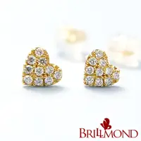 在飛比找momo購物網優惠-【BRILLMOND JEWELRY】輕珠寶 鑽石耳環 10