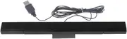 MSEKKO Wired Sensor Strip IR Signal Ray Replacement for USB Female for Wii Remote Black