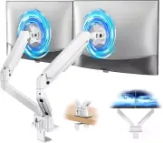 Dual Monitor Stand Adjustable Computer Monitor Arm Gas Spring Swivel Dual