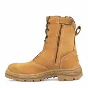 Oliver Safety Work Boot Riggers Steel Toe, Wheat, Zip Side, quick dispatch 55385
