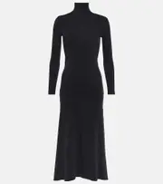 [The Row] The Row Canelle midi dress AU 8 black