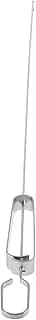 Stainless Steel Barbecue Hangers Flat Skewers for Kebabs Portable BBQ Roasting Supplies for Camping and Picnics Safe and Stable Food Holding Tool Compact Design for