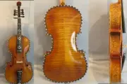 Deluxe fancy Norwegian fiddle 17" viola (4*4 STRINGS) profession Concert #12920