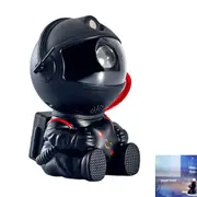 Astronaut Projector Galaxy Night Light Starry Sky Lamp for Bedroom Decor-Black Star