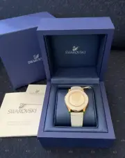 SWAROVSKI Octea Classica 39MM Quartz Asymmetric Rose-G Watch 5095482 Brand New