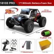 1:16 70KM/H 4WD RC Car With LED Remote Control Cars High Speed Drift Car