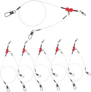 Lure Leader Fishing Twine Snap Swivels Fishing Tackle Saltwater Fishing Lines Leader Fishing Leading Lines Professional Fishing Line Fish Leaders Nylon Wire Stainless Steel