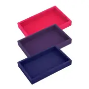 Jewelry Storage Display Case Rings/Necklace/Earring Tray Jewellery Box