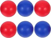 UPKOCH 6Pcs PU Playing Balls for Beach Paddle Game Soft Safe Training Beach Balls for Outdoor for Beginners Enhances Hand Eye Coordination