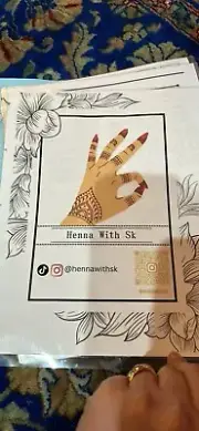 Laminated Basic To Advance Henna Practice Sheets / Book , Reusable