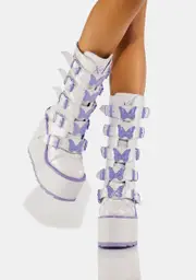 [Y.R.U.] Dune Butterfly Boots
