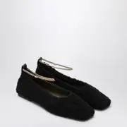 [Maria Luca] Black Teddy Augusta ballerina 41 IT Black