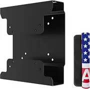 Dinghosen Mini PC VESA Mount for Dell Micro Mount with Mouse Pad, Install on Monitor Arm, for Dell OptiPlex Micro Form Factor Case, for MFF 3040 7080 5070 3000 7060 7090 9020, Wall/VESA/Under Desk
