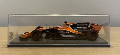 SPARK Mclaren Monaco 2017 Button Chandon & Johnnie Walker decals applied 1:43