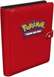 Ultra PRO - Premium Red Snap Binder for Pokémon, Sleek Premium Secure Protective Card Holder Display Binder for Pokémon Collectors Stylish Storage Solution