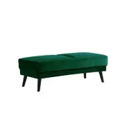 Esben Velvet Ottoman