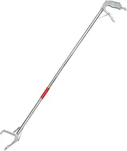 Kisangel Practical Snake Trap Clamp Folding Stainless Steel Catcher Clip Locks Home Garden Tool