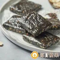 在飛比找Yahoo奇摩購物中心優惠-養生杏仁黑芝麻糕250G 每日優果