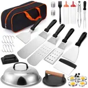 29PCS Griddle Accessories Kit with Burger Press, Flat Top Grilling Accessorie...