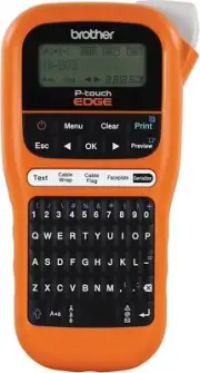 Brother PT-E105 P-Touch Edge Handheld Industrial Label Maker Brand New