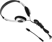 Ear Travel Headphones for Women and Retro Design Comfortable Student Gaming Headphones Wired Compatibility for Computers Phones Tablets Exceptional Sound