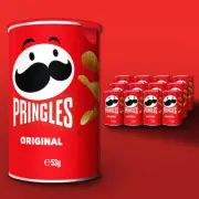 Pringles Original Stacked Potato Chips, 12 Pack (12 X 53G)