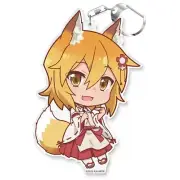 NEW The Helpful Fox Senko-san Senko Acrylic Key Holder w/Stand Official Japan