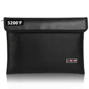 Fireproof Document Bag - with 5200°F Heat Insulated, Waterproof Fireproof Bag...