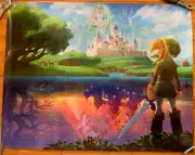 Club Nintendo 2013 The Legend of Zelda A Link Between Worlds Poster