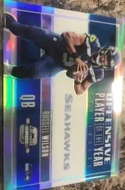 Russell Wilson 2017 Contenders Optic Football Offensive Player Of The Year /25