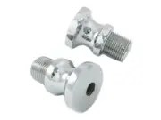 1-1/8" Flanders Style Riser Stems for Harley Flathead Knucklehead Panhead Servi