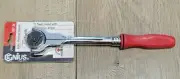 Genius Tools 3/8" dr Long Handle Rotor Head Ratchet w/Ergo Grip #381803P